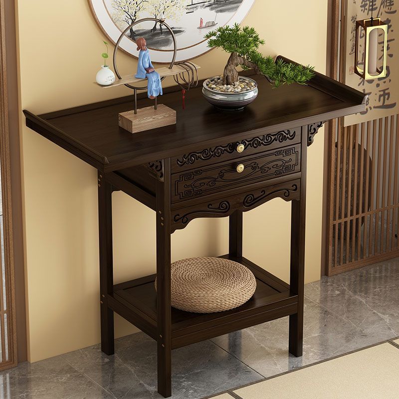 Новый китайский стиль, стол для поставок, современный простой стол для прихожей, длинный шкаф для благовоний, домашний шкаф, стол для подношений Гуань Инь, цепочка поставок