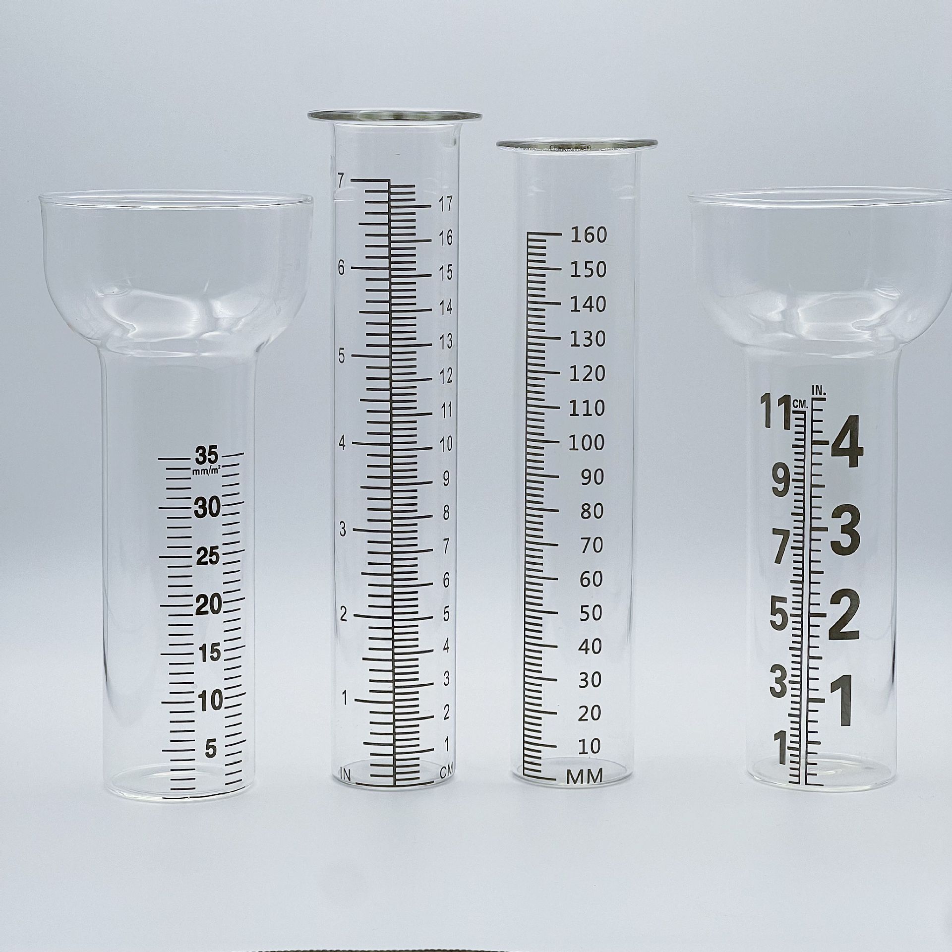 Трансграничный экологически чистый новый фонарик, дождемер из высокобorosilicate стекла, тестовая трубка, стекло, устойчивое к царапинам