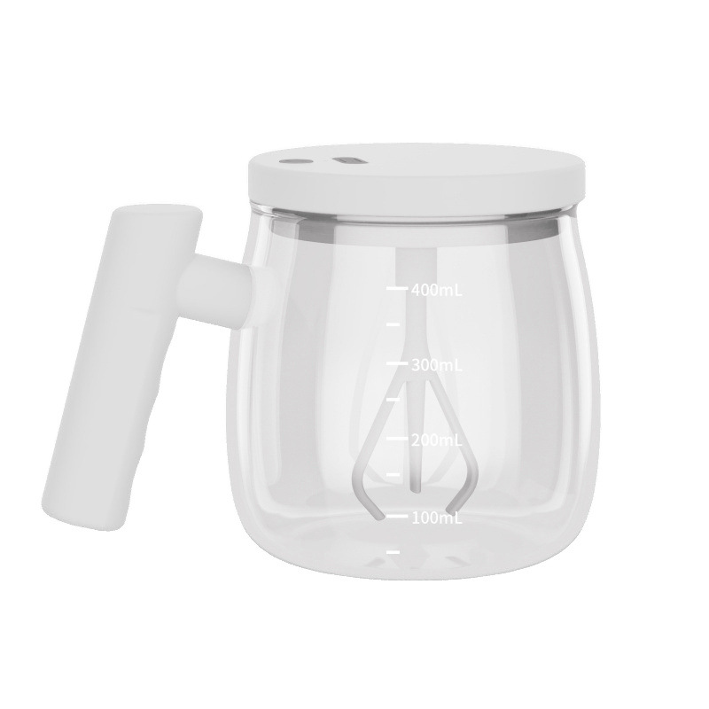 Rechargeable Glass Mixing Cup New Coffee Cup Household Drinking Cup Egg Tea Stir Brew Cup Oven Boil Tea Cup
