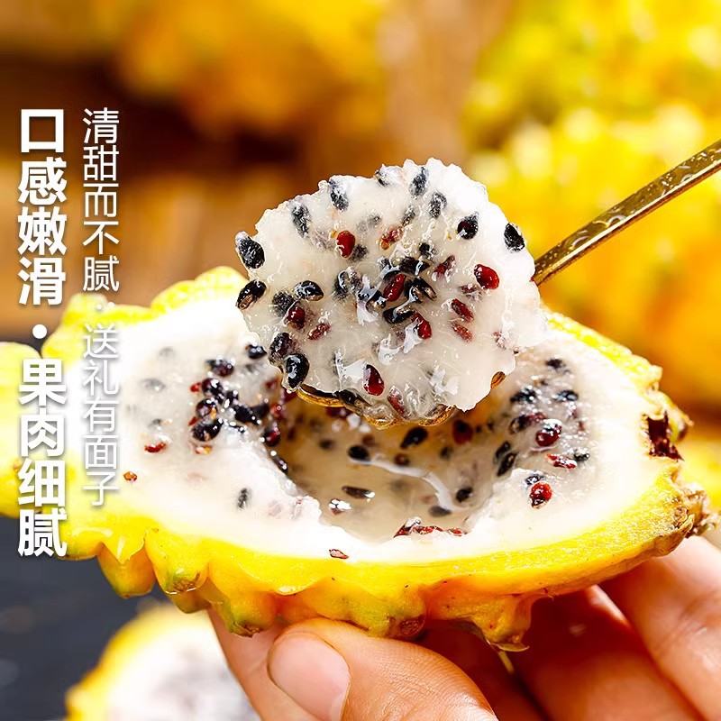 Sf 2.5kg Gift Box Bird's Nest Fruit Fresh Dragon Fruit White Heart Unicorn Fruit Seasonal Fruit for Pregnant Women Whole Box Free Shipping