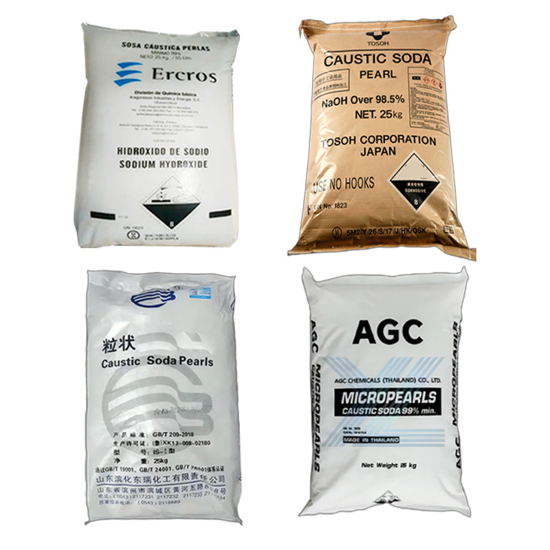 Japan Tosoh Bead Alkali Spain Granular Alkali Thailand Agc Electroplating Printing and Dyeing Papermaking Sewage Treatment Washing