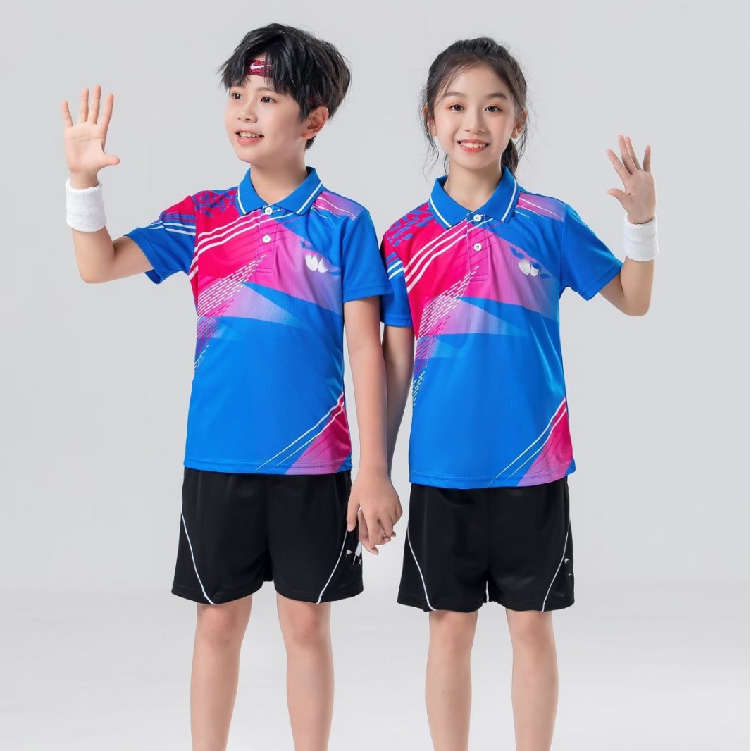 Новый костюм для настольного тенниса Butterfly 2022, быстросохнущий, для школьников