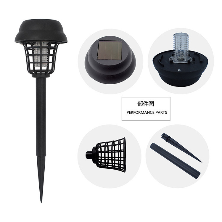 Amazon solar mosquito killer outdoor led electric shock home outdoor mosquito repellent mosquito lamp insecticidal garden light