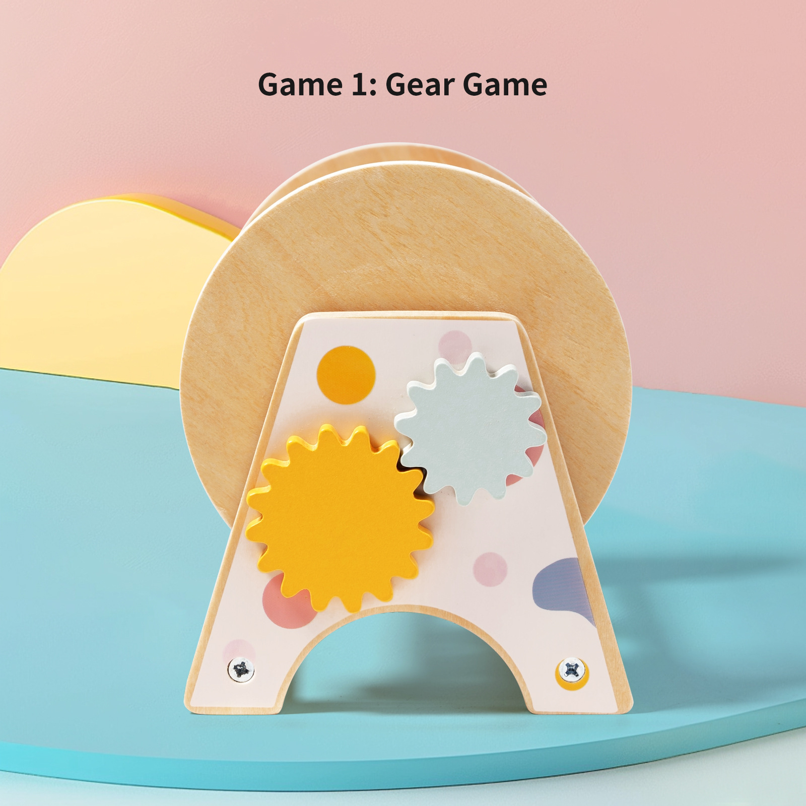 Montessori teaching aids textile rolling drum children 1 a 2 year old baby educational toys Montessori kindergarten