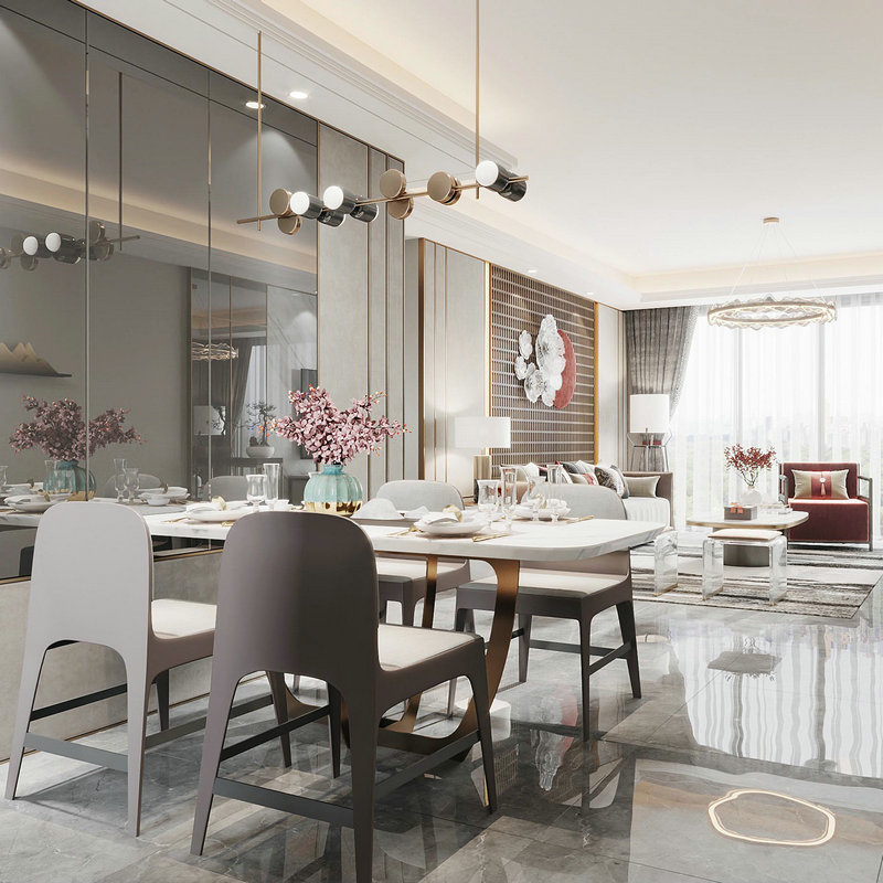 Whole House Custom Factory Custom Wardrobe Cabinets Modern Minimalist Living Room Bedroom Wine Cabinet Overall Kitchen Solid Wood Furniture