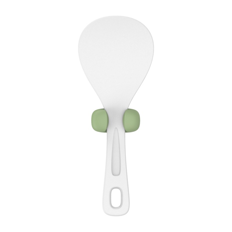 Rice cooker rice spoon rack kitchen rice spoon household rice spoon multi-functional storage hook rice shovel seat rice spoon rack