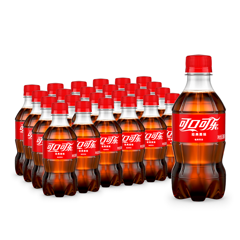 Coca-Cola 300ml Small Bottle Beverage Sprite 12-Pack Coke Fanta Wholesale Full Box Free Shipping Carbonated Drink
