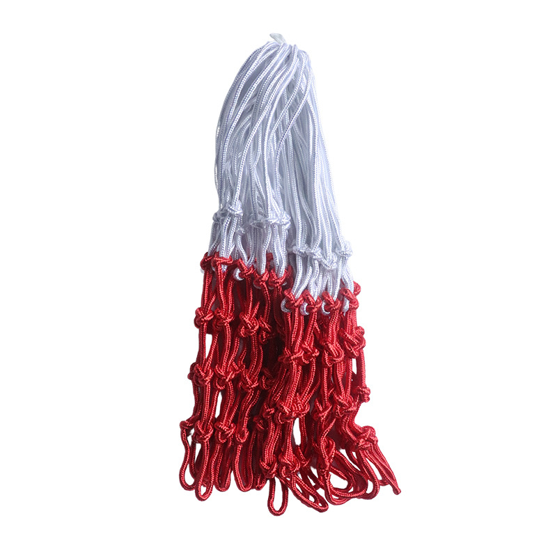 Basketball Net Foreign Trade Cross-Border Game Training Basketball Rack Net Thickened Nylon Rope Net Outdoor Sports Polyester Basketball Net
