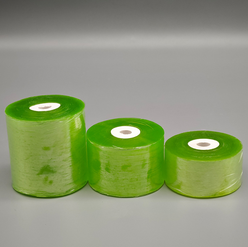 Pvc Packaging Stretch Film Fruit Seedling Grafting Film Wire Industrial Transparent Packaging Plastic Film Stretch Packaging Film