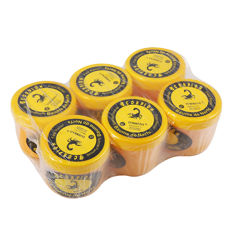 30g60g100g Scorpion Cream Mint Cream All Gold Oil Cooling Oil refreshing refreshing mind foreign trade cross-border supply