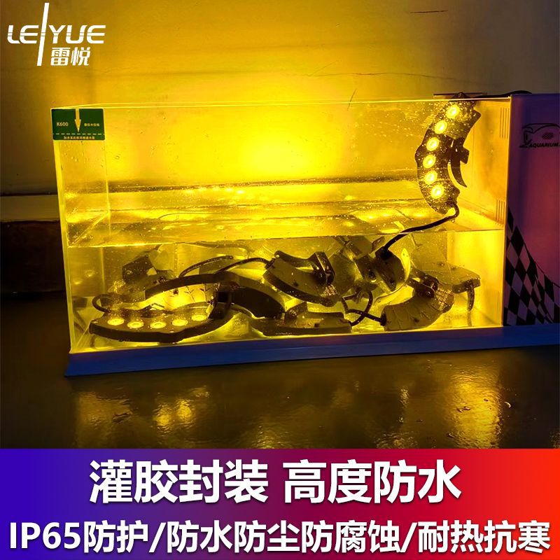 Led corrugated lamp 3W6W9W ancient building gazebo homestay corrugated lamp new outdoor waterproof roof eaves