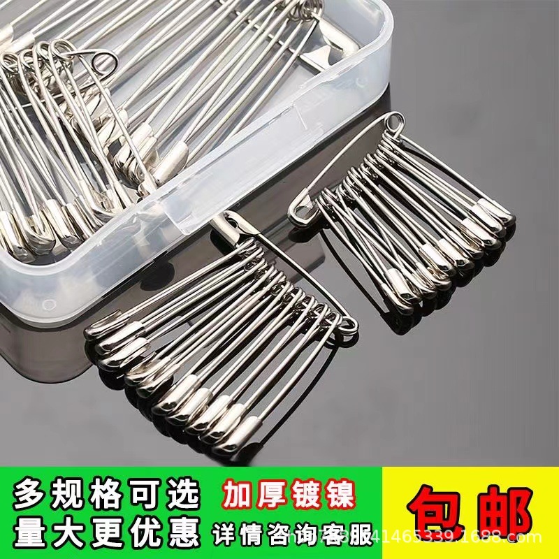 Прямые продажи с завода, булавки безопасности, оцинкованные, многоразмерные