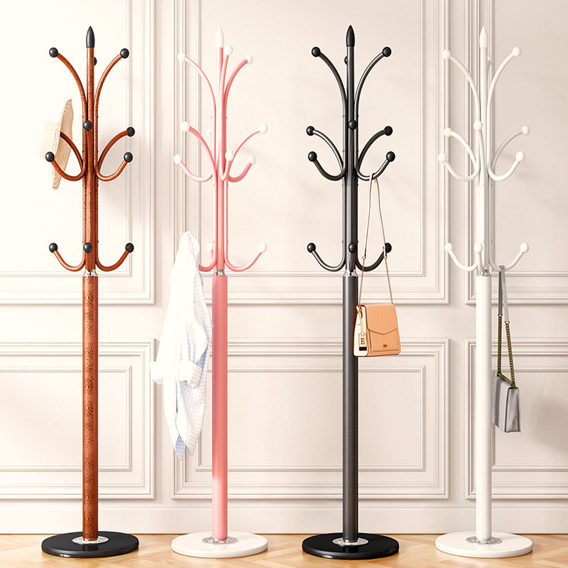 Простая вешалка для спальни Мраморная вешалка для пальто Внутренняя вертикальная вешалка для одежды Современная домашняя вешалка для одежды