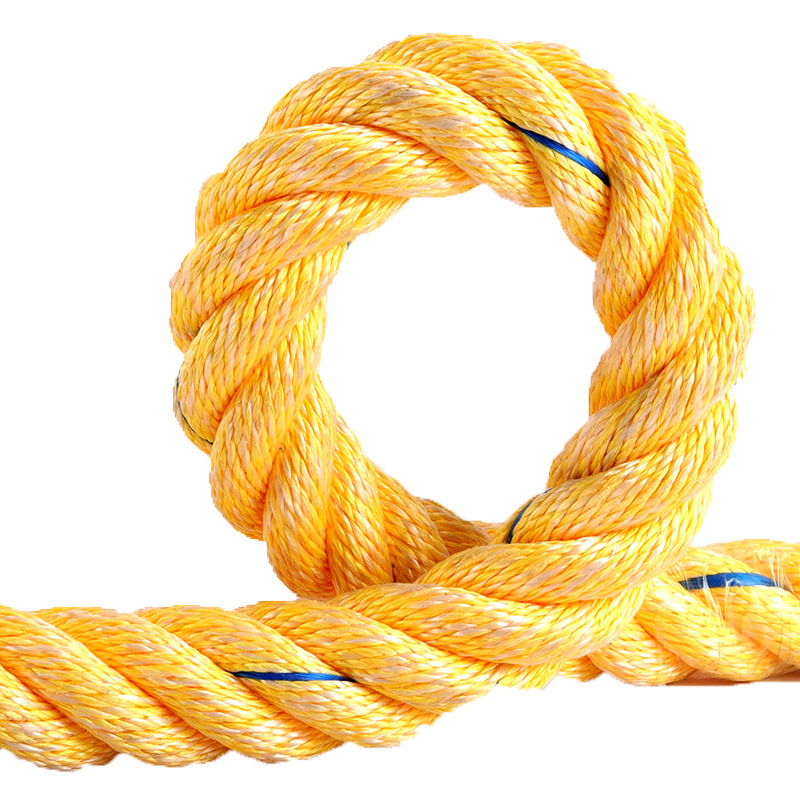 Eight-strand composite marine cable 10-150mm twelve-strand polyethylene cable production of high-strength Marine anchor rope