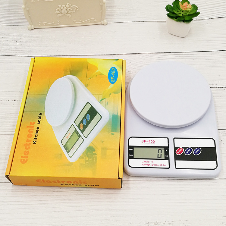 Household SF400 Kitchen Electronic Scale Food Medicine Baking Measuring Scale Jewelry Weighing Scale 10kg Electronic Scale
