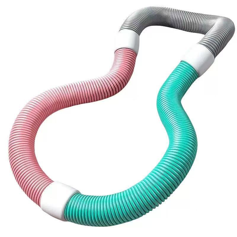 1.6kg New Soft Body Hula Hoop Abdominal Tightening Weighted Spring Hula Hoop Hose Slims the Belly Without Hurting the Waist and Slims the Whole Body