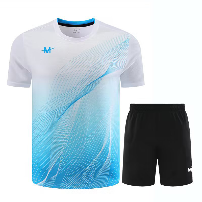 Adult volleyball clothing men's and women's short-sleeved training clothing children's volleyball clothing sportswear competition clothing summer breathable quick-drying 6517