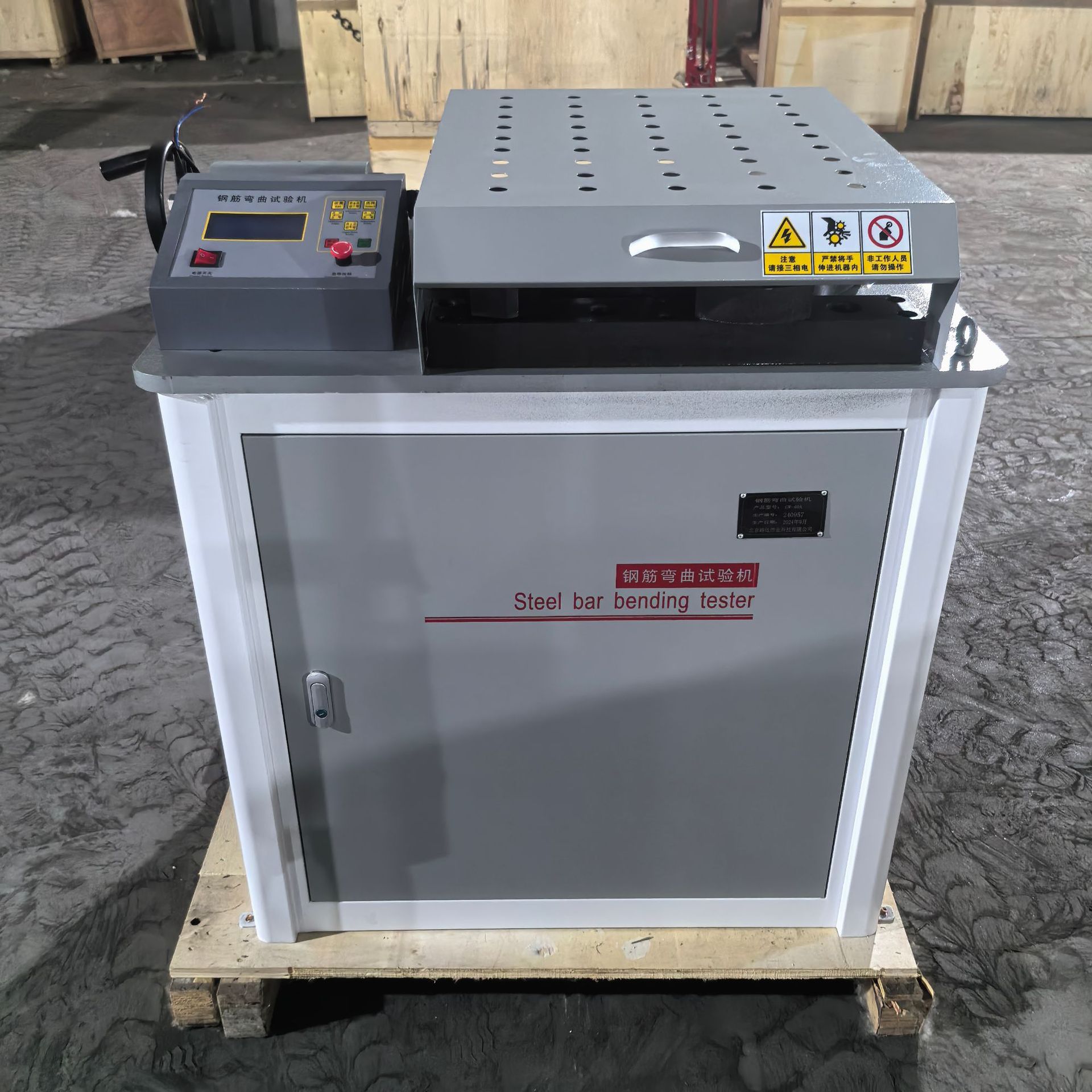 Rebar Bending Testing Machine in Stock, Steel Pipe Rebar Steel Pipe Sheet Bending Machine, Scaffolding Steel Pipe Testing Machine Bending