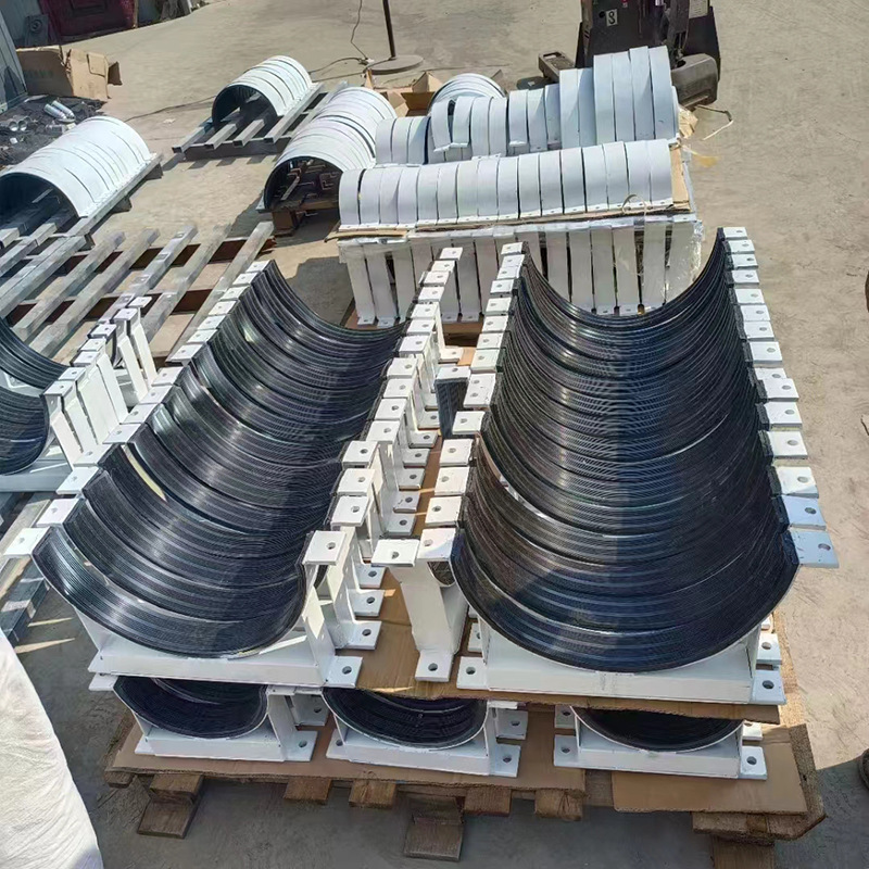 DT type pipe elastic shock absorber water pump air conditioner elastic pipe bracket industrial shock absorber pipe clamp rubber bracket