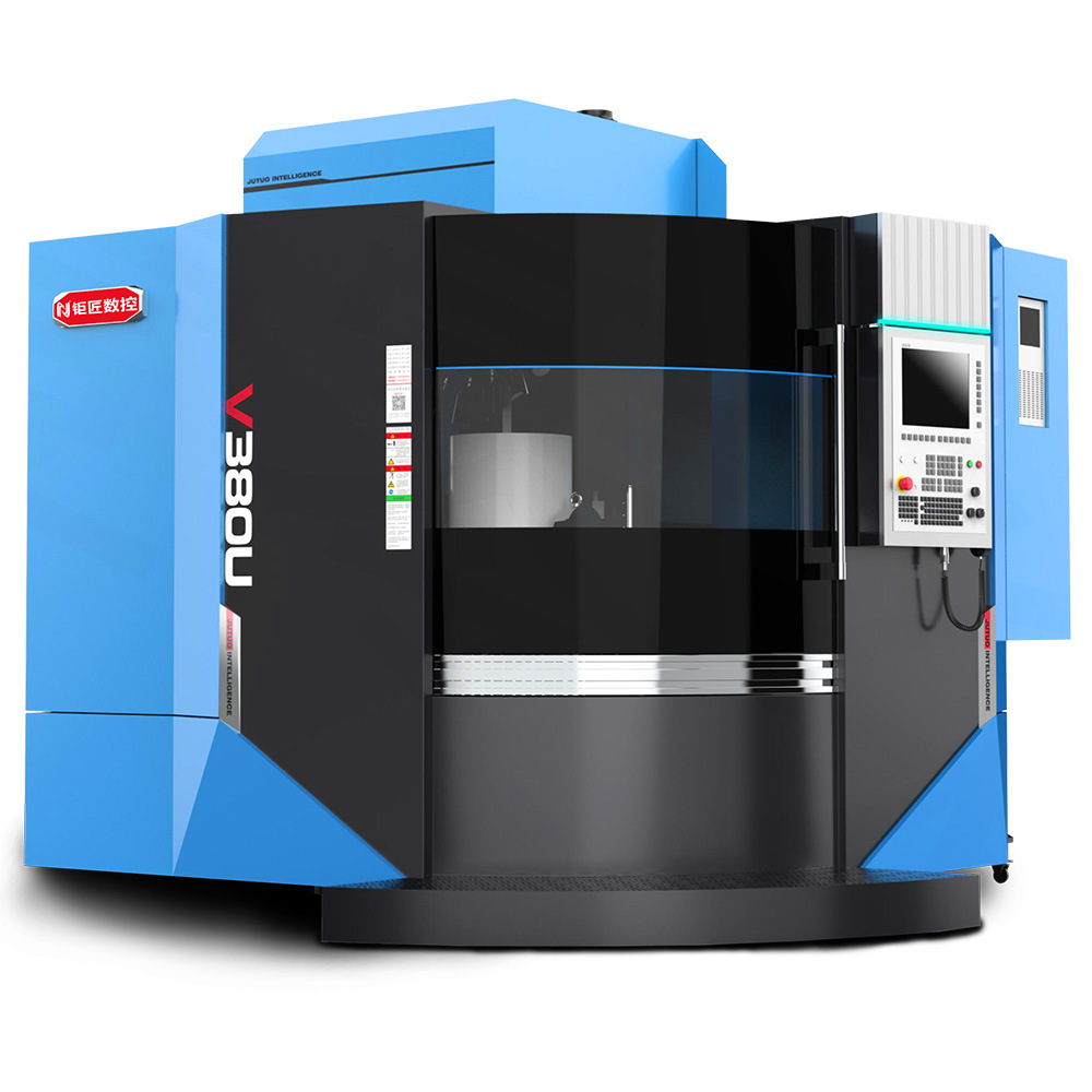 Cradle-Type Five-Axis Machining Center V380U Supports Rtcp Complex Surface Parts Processing Without Worry