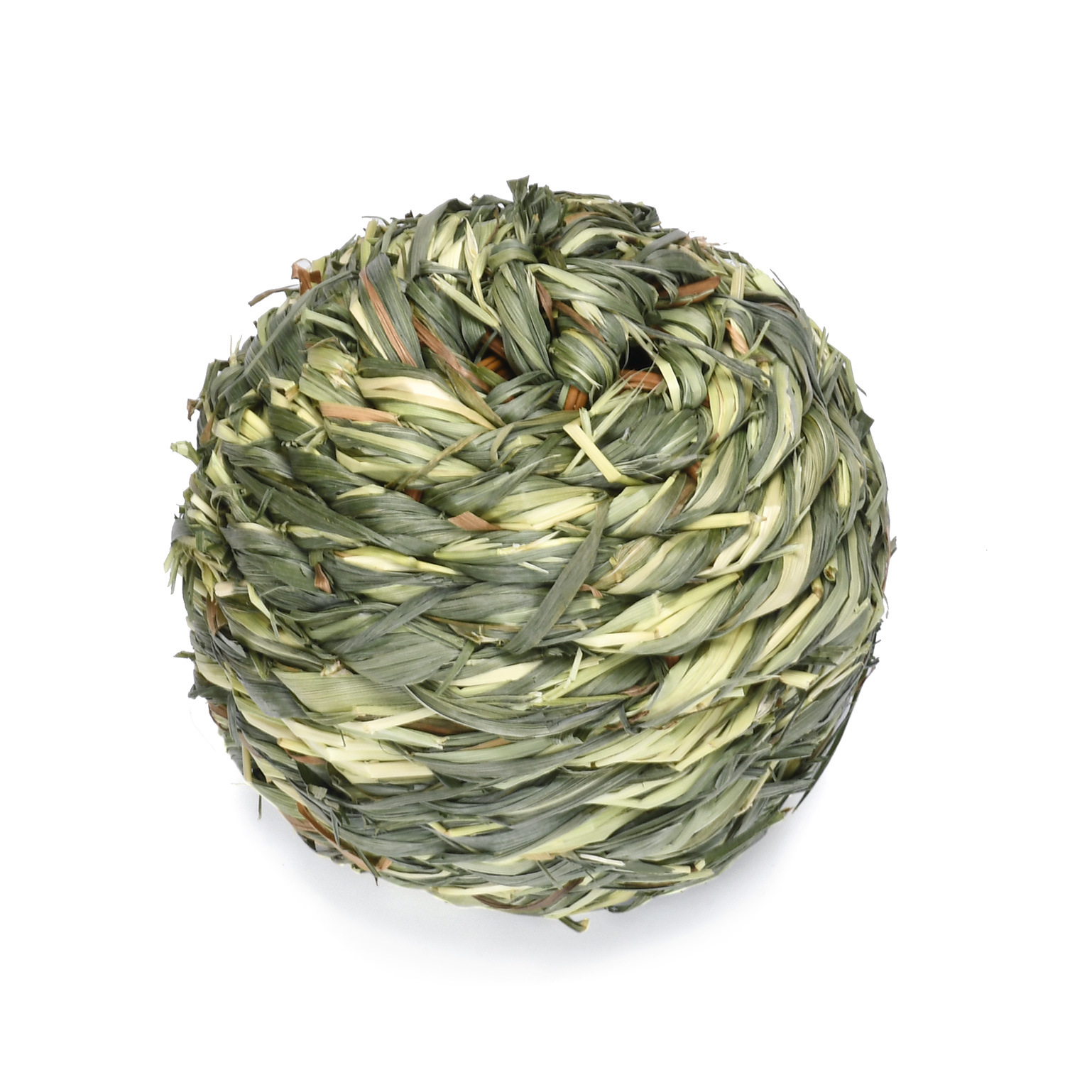 New Product with Bell, Throwable Timothy Grass Ball, Guinea Pig, Rabbit, Chinchilla, Relieve Boredom, Snacks, Molar Grass Binding Pole