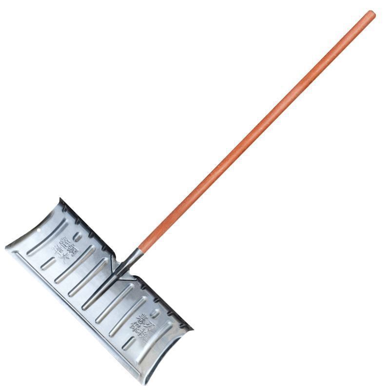 Manganese Steel Pulley Snow Shovel Snow Shovel Household Multifunctional Snow Pusher Dung Removal Snow Shovel Thickened New Snow Removal Artifact