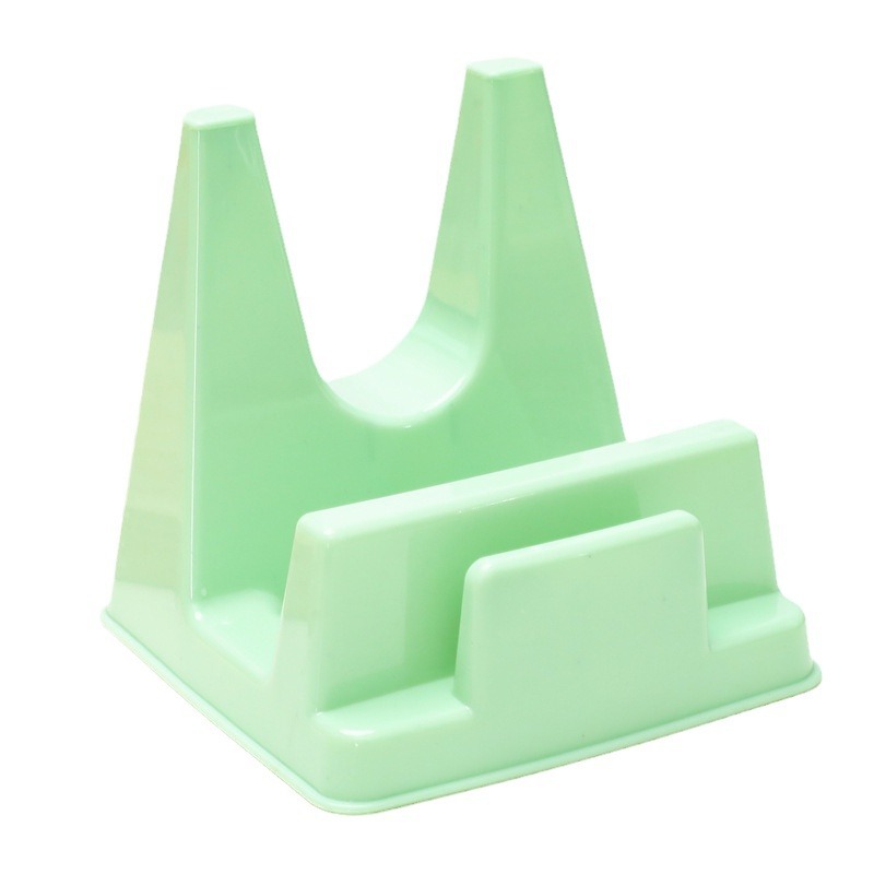 Pot Lid Rack Household Pot Lid Holder Floor-Standing Chopping Board Cutting Board Rack Kitchen Mobile Plastic Pot Lid Storage Rack