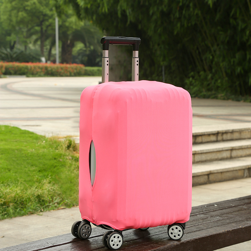Source Manufacturer Luggage Cover Trolley Suitcase Cover Dustproof Thickeneded High Elastic Cloth Suitcase Protective Cover