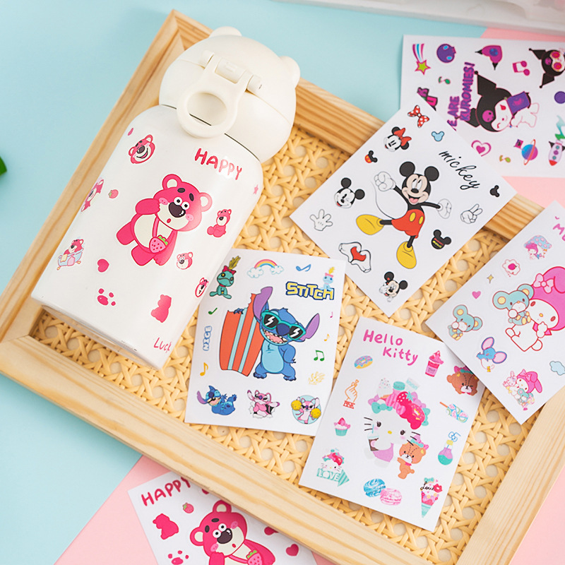 Kapibala Cute Stickers Kulomi Stickers Strawberry Bear Decorative Painting Creative Stickers Sanrio Stickers Wholesale