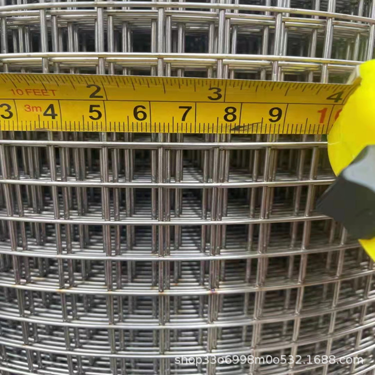304 201 stainless steel welded wire mesh breeding protection stainless steel welded wire mesh anti-rat anti-bird fence spot