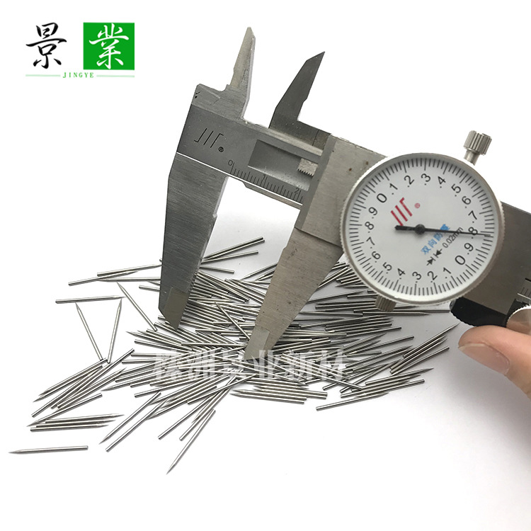 Density 19.2G/Cm³ Negative Ion Discharge Needle D1*22Mm Meltblown Cloth Electrostatic Electret Discharge Tungsten Needle