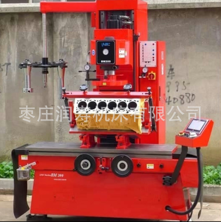 Bm200 Vertical Precision Boring Milling Machine Engine Cylinder Block Metal Processing Precision Boring Machine