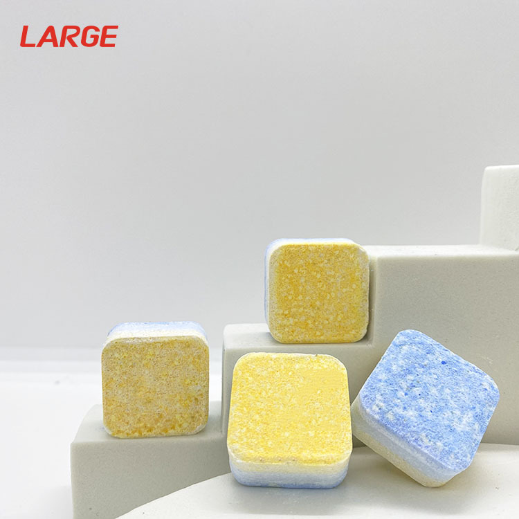 Household Small Dishwasher Special Dishwashing Block Three-Color Degreasing Cleaning Washing Block