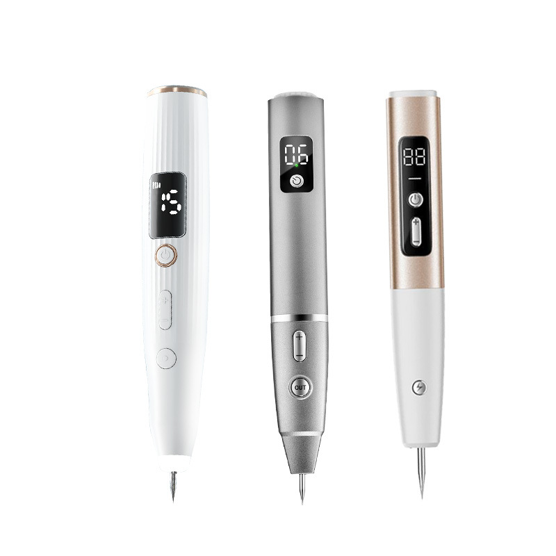 Factory Direct Sales Household Mole Spot Pen Electric Laser Spot Pen Wart Beauty Instrument Electric Spot Pen Freckle Remover