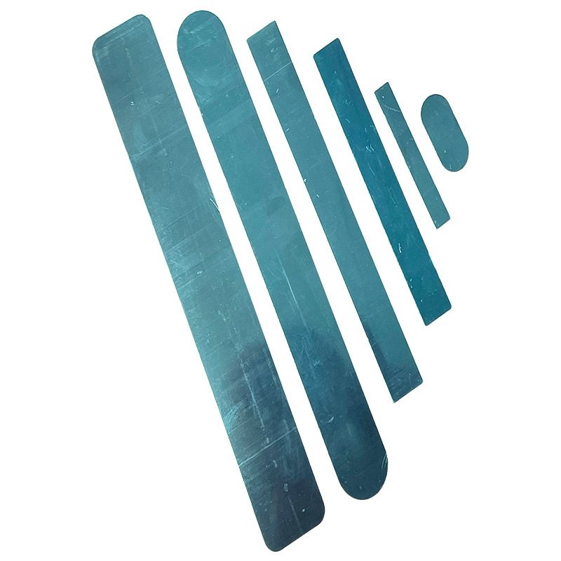 Long strip magnetic iron sheet cabinet rectangular wardrobe lamp magnetic sheet electrophoresis black round iron sheet long strip iron sheet