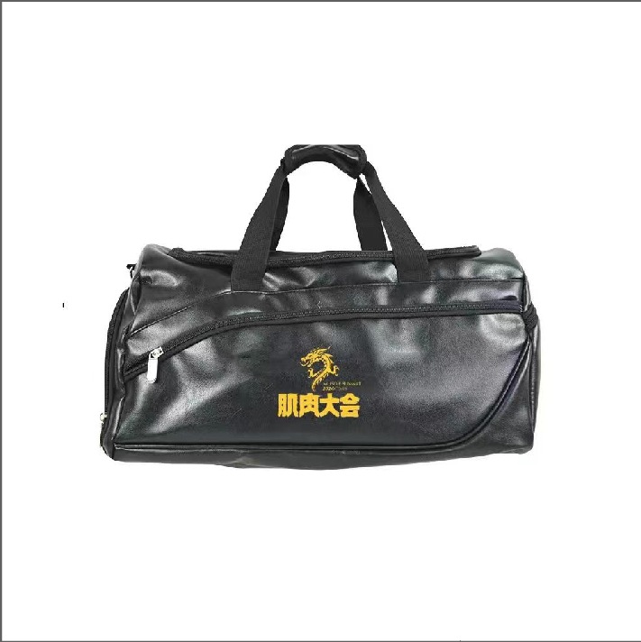 Модная кожаная дорожная сумка с принтом, сумка для хранения с индивидуальным логотипом, повседневная ручная кладь