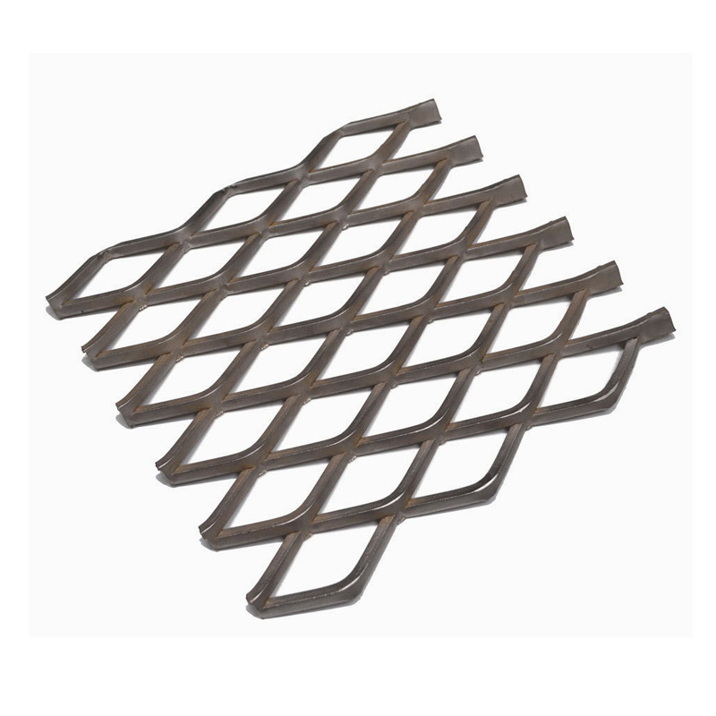 Heavy-Duty Steel Wire Mesh Stamped Construction Site Large-Hole Scaffolding Diamond Mesh Expanded Footboard Mesh Heavy-Duty Shipwalk Deck Plate