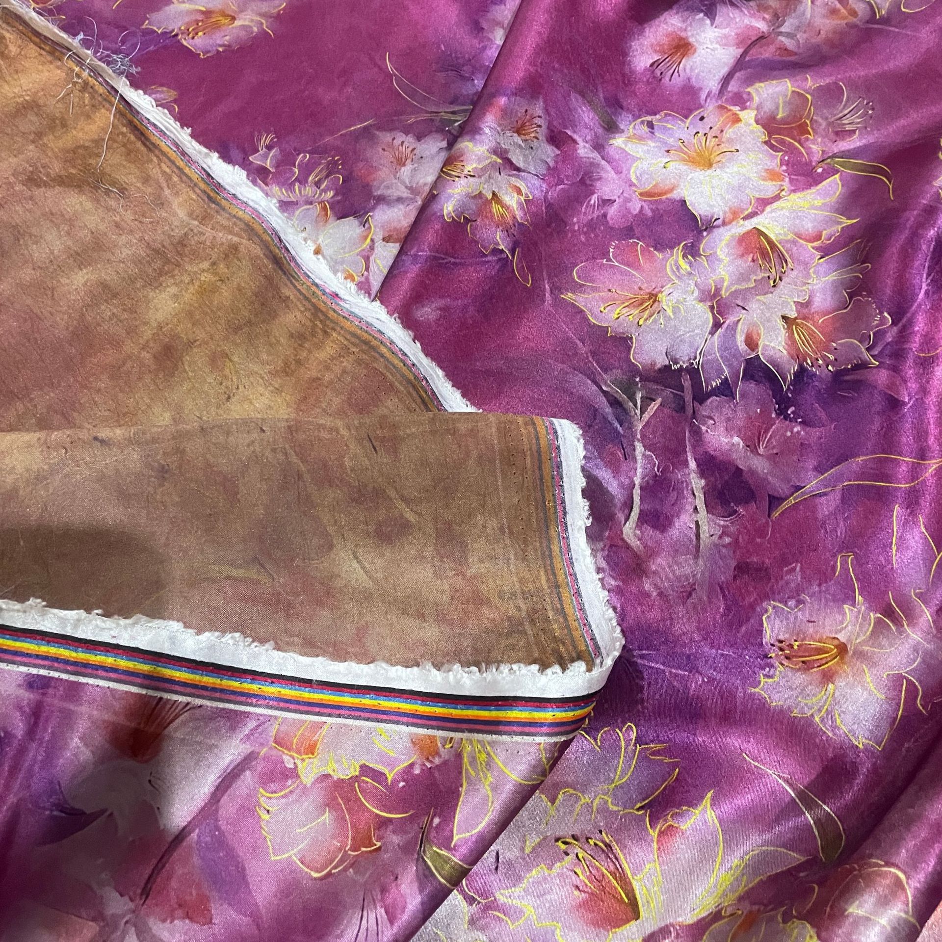 Full Rayon Silk Jacquard Fabric, Soft Rayon for Cheongsam, Chinese Style Dress, Tang Suit Clothing Material