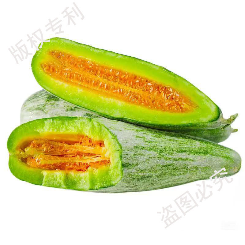 Shandong Horned Melon Fresh Seasonal Fruit Fragrant Melon Honey Melon Freshly Picked Seasonal Crispy Horned Melon 2.5kg Free Shipping