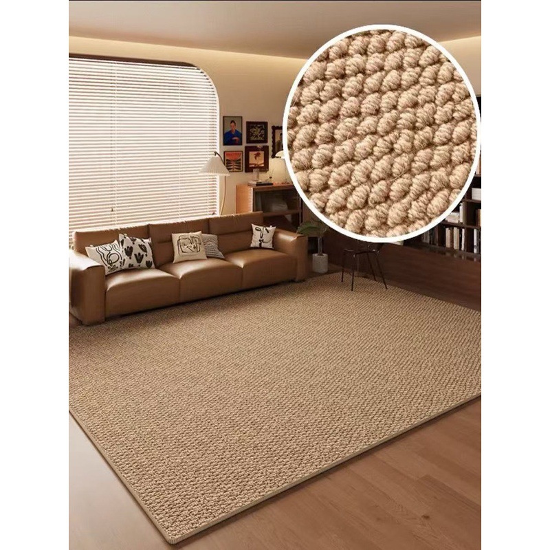 Коврик в форме ананаса, имитация сизаля, для спальни и гостиной, вязаный, износостойкий