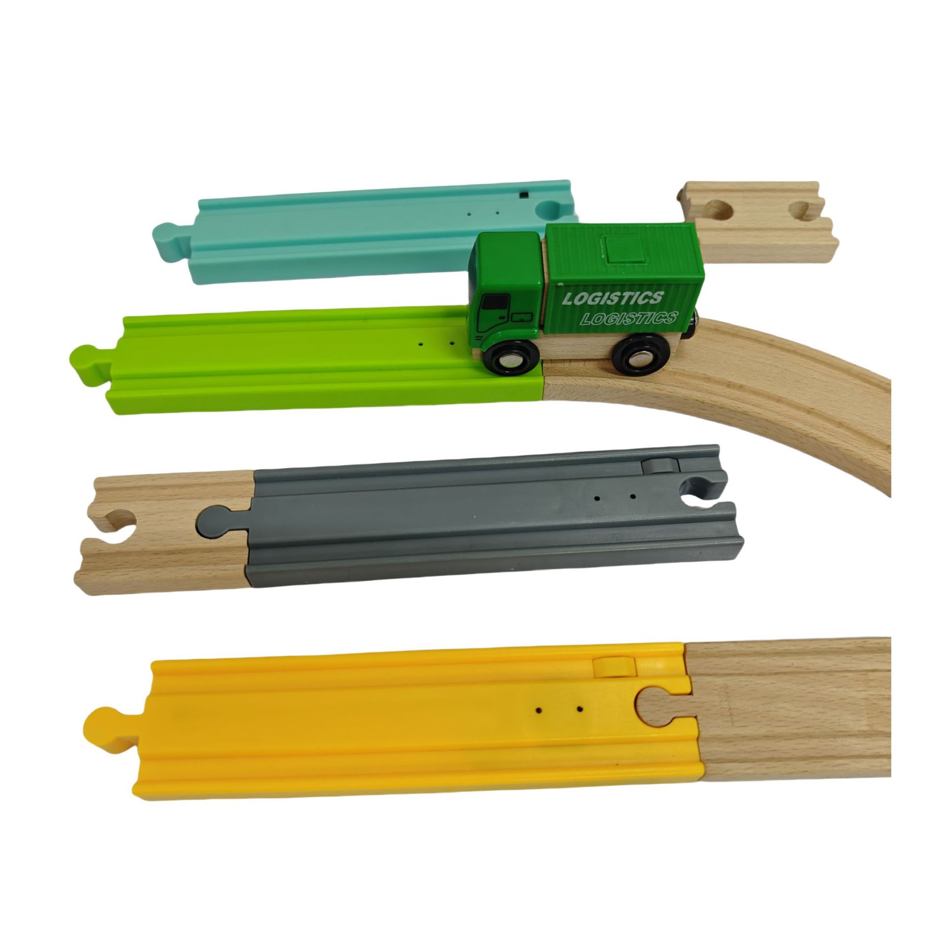 Electric Sound Train Track Touch Mechanism Button Compatible with Wooden Train Track Kidsren's Toy Xiyin Te