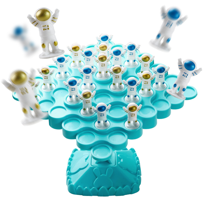 Shake sound explosion space balance tree frog stack music children's intelligence toys board games parent-child interactive games