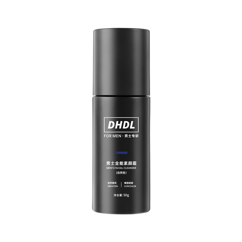 DHDL Men's All-round Plain Cream Waterproof Sweat-proof Lazy Isolation Cream Lasting Natural White Factory Wholesale