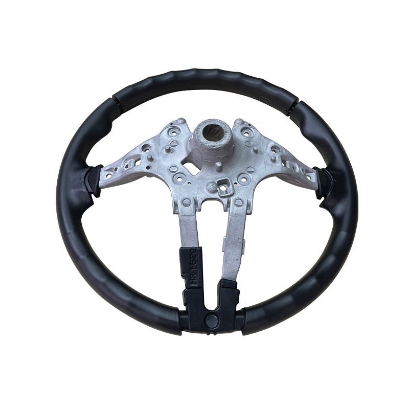 Cross-Border Hot Selling Car Modified Pu Self-Skinning Steering Wheel Personalized Competitive Racing Kart Imitation Racing Steering Wheel