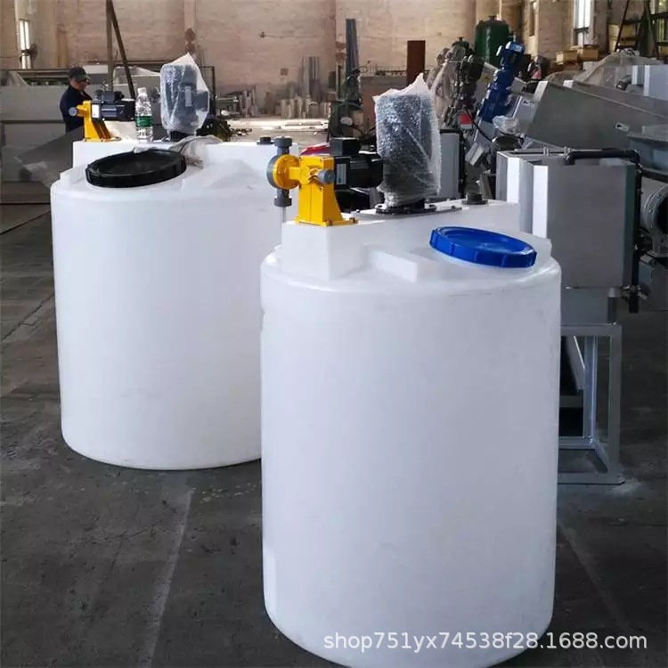 Wenzhou 2000L Dosing Tank 1-Ton Plastic Mixing Tank 2 Cubic Meters 3-Ton Water Fertilizer Agent Tank Dosing Device Large Capacity