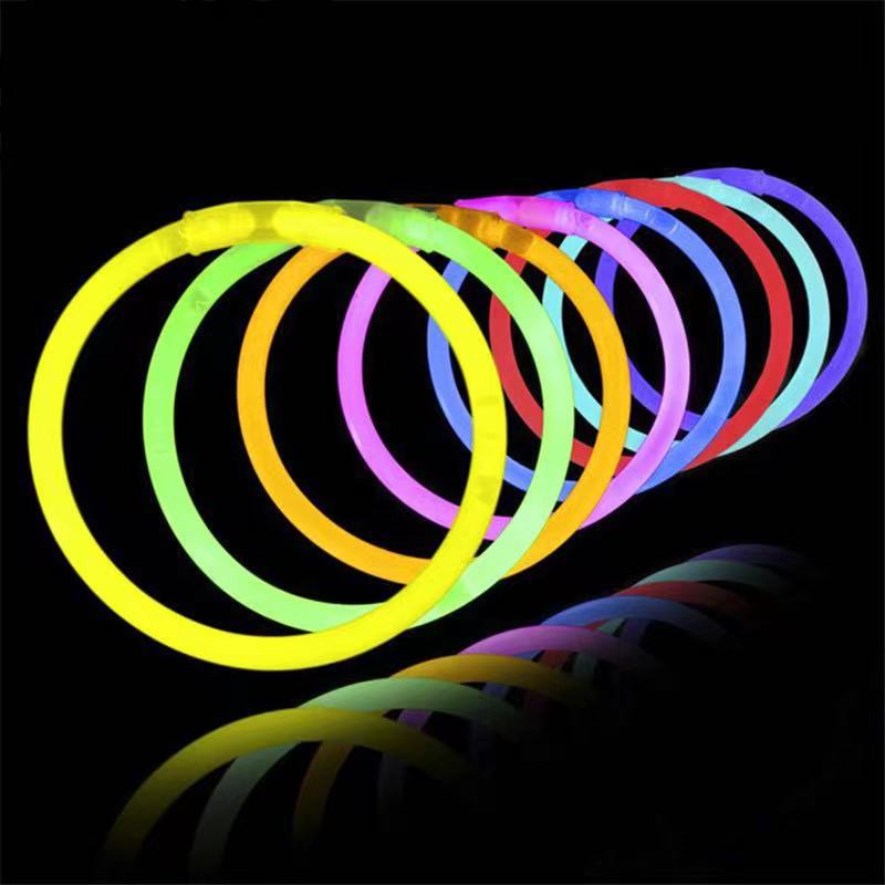 Tiktok hot color fluorescent stick joint fluorescent bracelet luminous stick concert luminous stick fluorescent bracelet