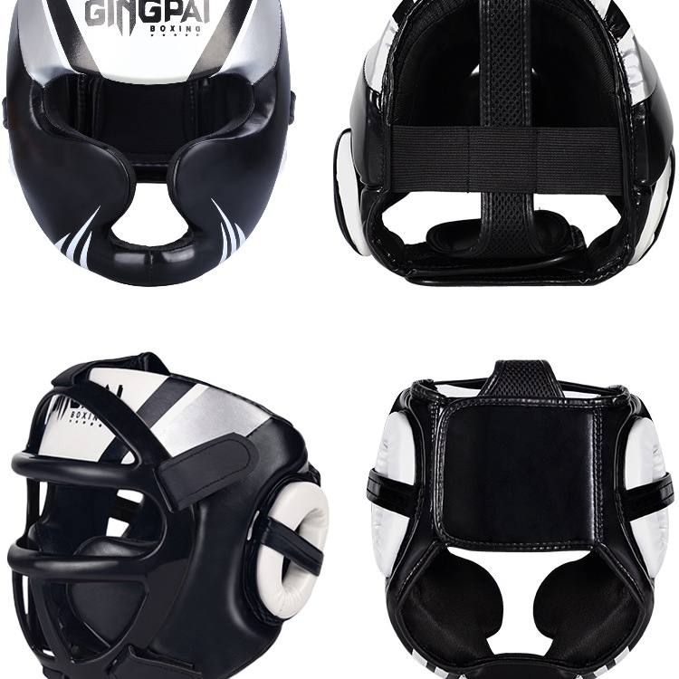 Boxing Helmet Protective Gear for Adults, Taekwondo, Children's Boxing, Sanda, Thai Boxing Helmet, Thickened Training Headgear for Fighting