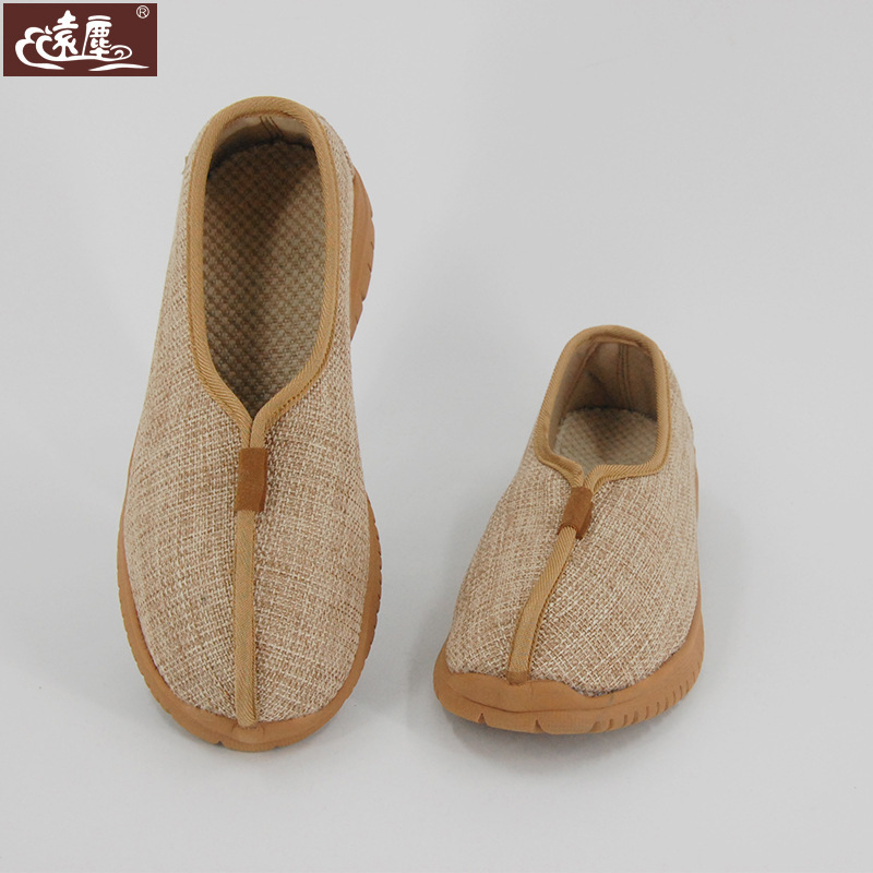 Summer Soft-Soled Monk Shoes for Monks, Men's Monk Shoes, Layman's Shoes, Women's Single Shoes for Spring and Autumn