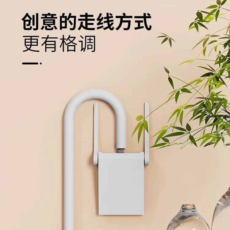 PVC Wire Trunking Self-adhesive Anti-stepping Artifact Invisible Decoration Household Wire Network Cable Covering Soft Wire Trunking