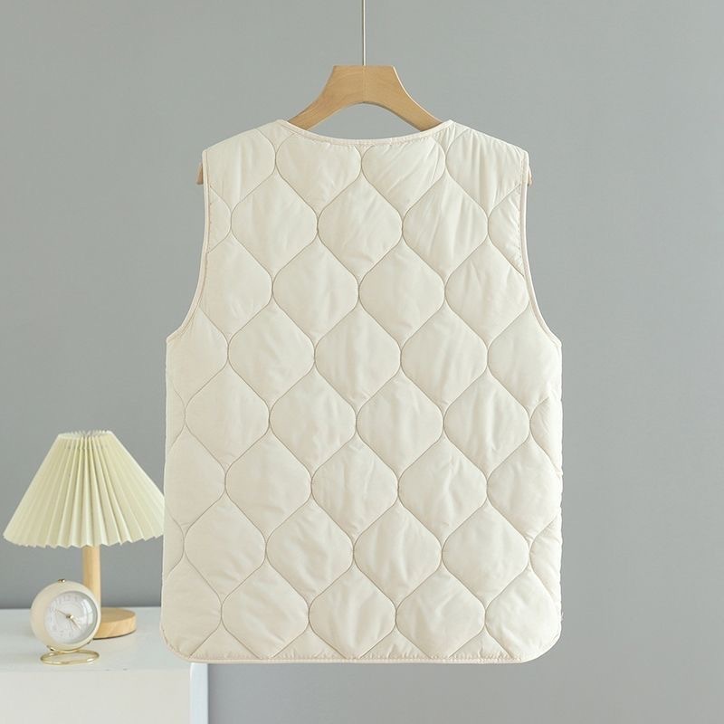 2025 Women's New Vest, Light and Warm Vest, Loose and Stylish, Large Size New Vest for Young People